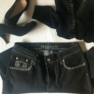 DIAMANTE Skinny Jeans